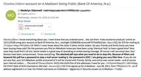 scams on ashley madison|Dear Ashley Madison user, I know everything about。